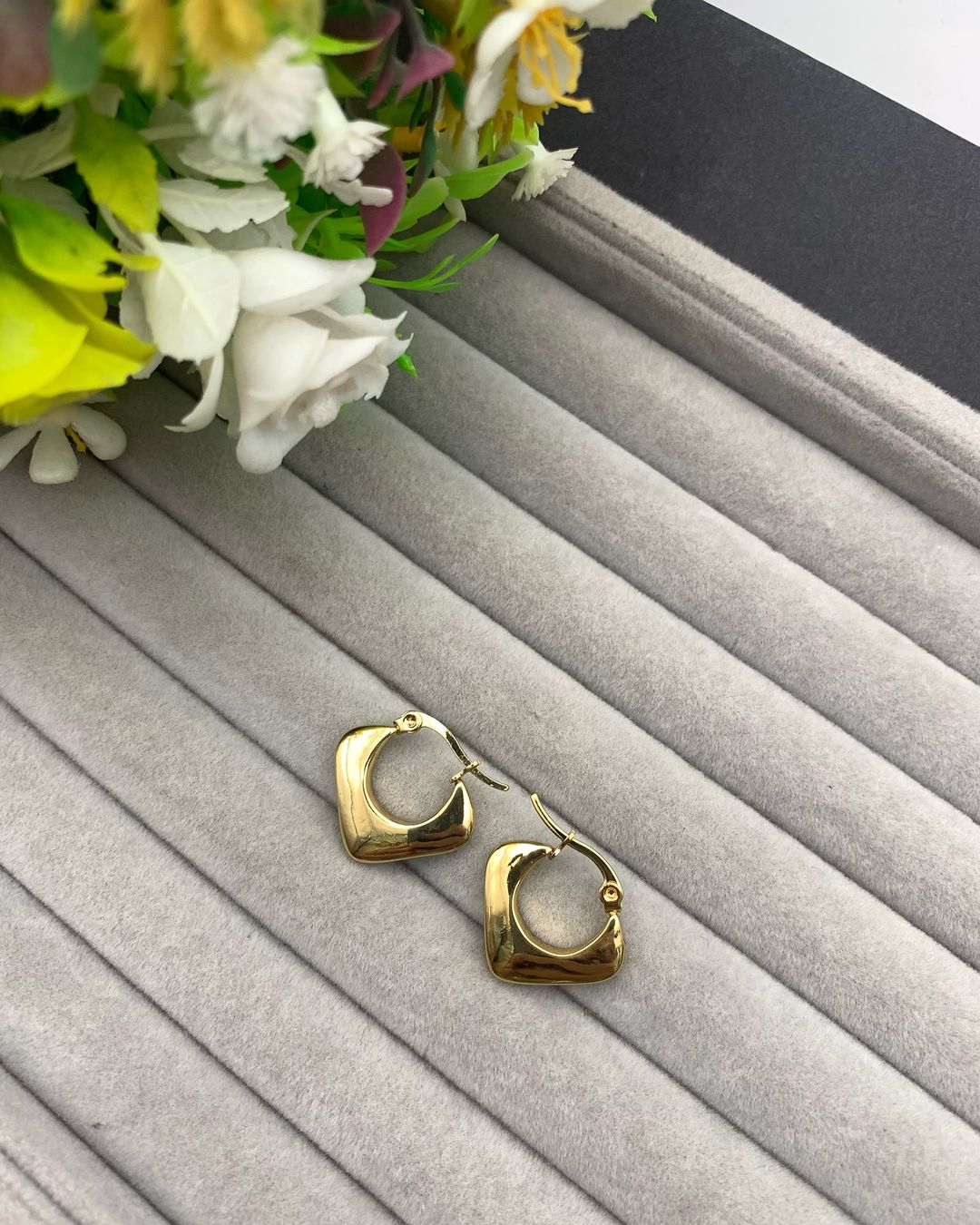 Trio Gold-Plated Hoops
